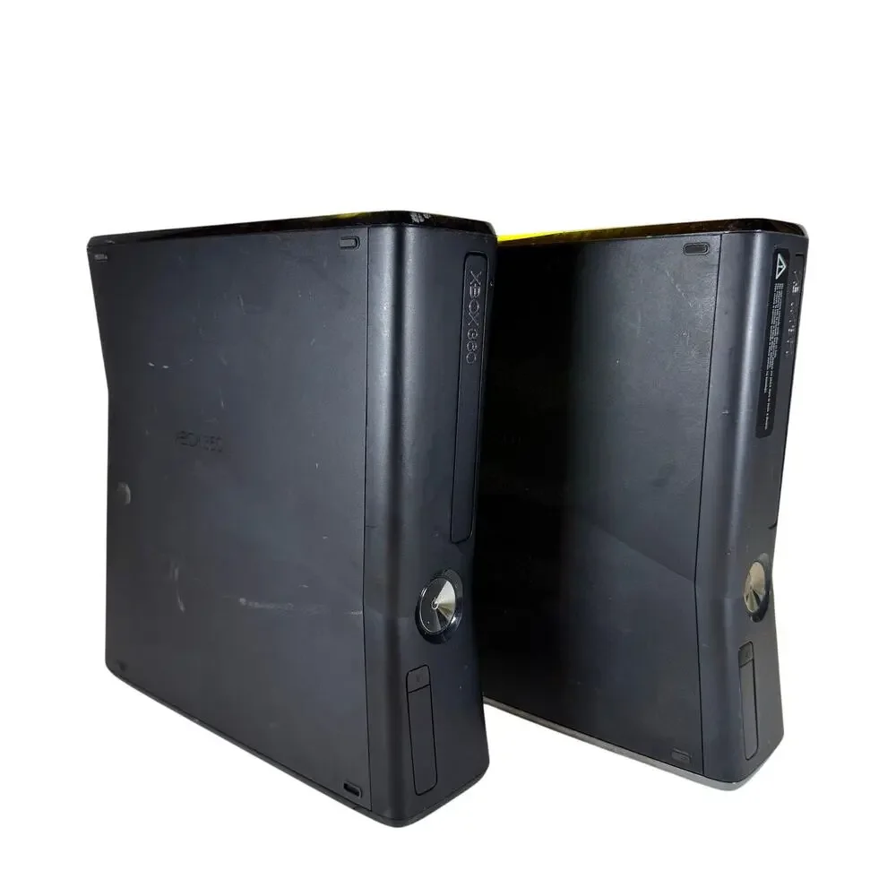 Xbox 360 Slim Console For Parts Or Repairs (Red Ring) 2 Lot